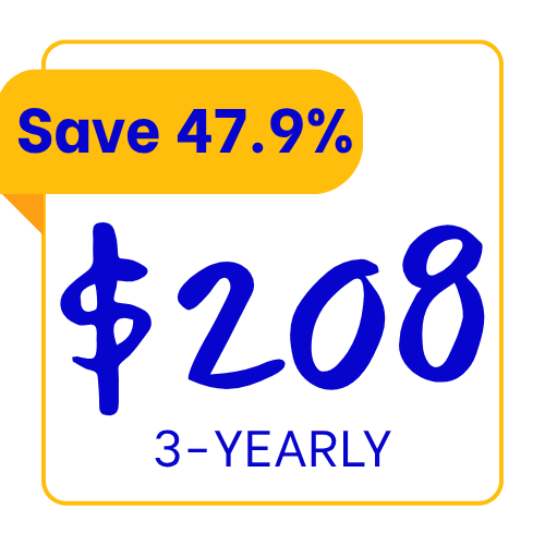 3-Yearly Subscription